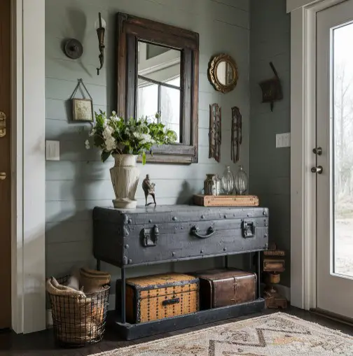 10 Must-See Modern Rustic Entryway Ideas for Your Home 8 Vintage Finds