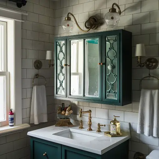 10 Elegant Bathroom Mirror Ideas That Will Elevate Your Décor 6 Vintage Medicine Cabinets