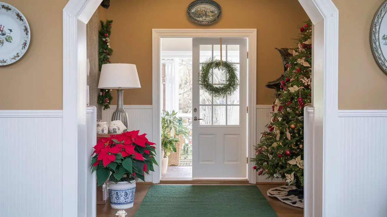 Christmas Entryway Décor Ideas