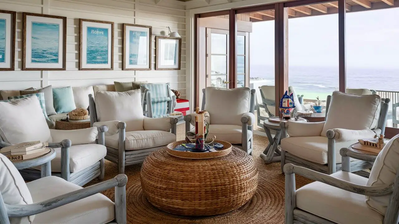 Coastal Living Room Chairs