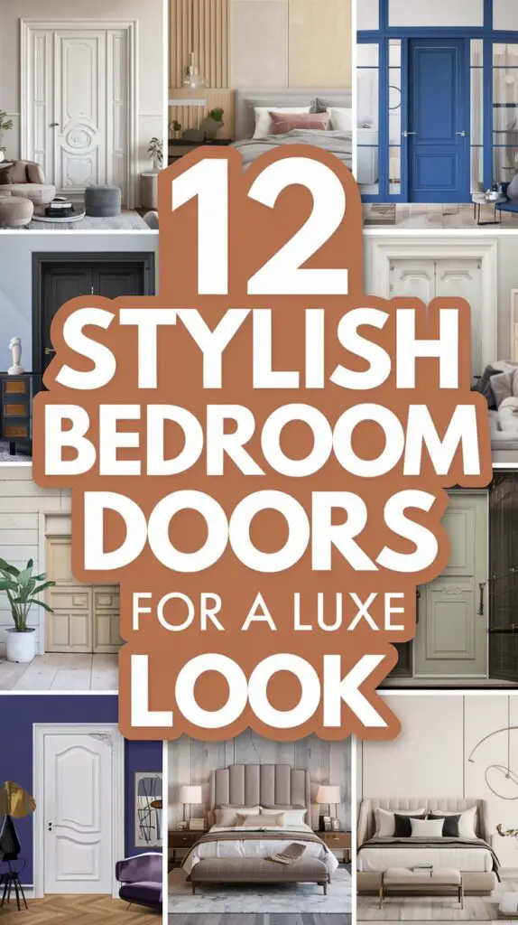 12 Modern Bedroom Door Ideas to Elevate Your Interior Design 13 Modern Bedroom Door Ideas