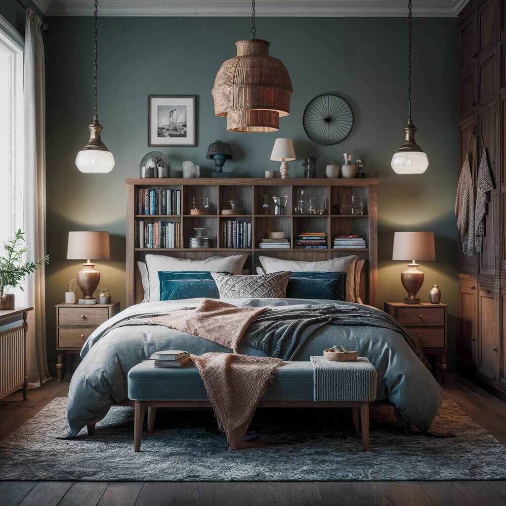 13 Stunning Master Bedroom Headboard Ideas You Need to See 13 Stylish modular storage headboard ideas for modern bedrooms, featuring sleek designs and functional storage solutions. Enhance your bedroom decor with these space-saving headboards, combining comfort and organization. Perfect for small bedrooms, these headboards offer built-in shelves and compartments to store books, gadgets, and more. Ideal for contemporary, minimalist, and functional bedroom interiors, these modular storage headboards help maximize space and create a clean, organized look.