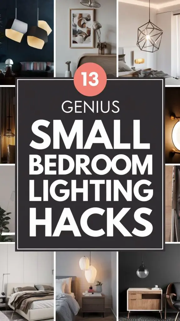 13 Creative Small Bedroom Lighting Ideas to Brighten Your Space 14 Small Bedroom Lighting Ideas