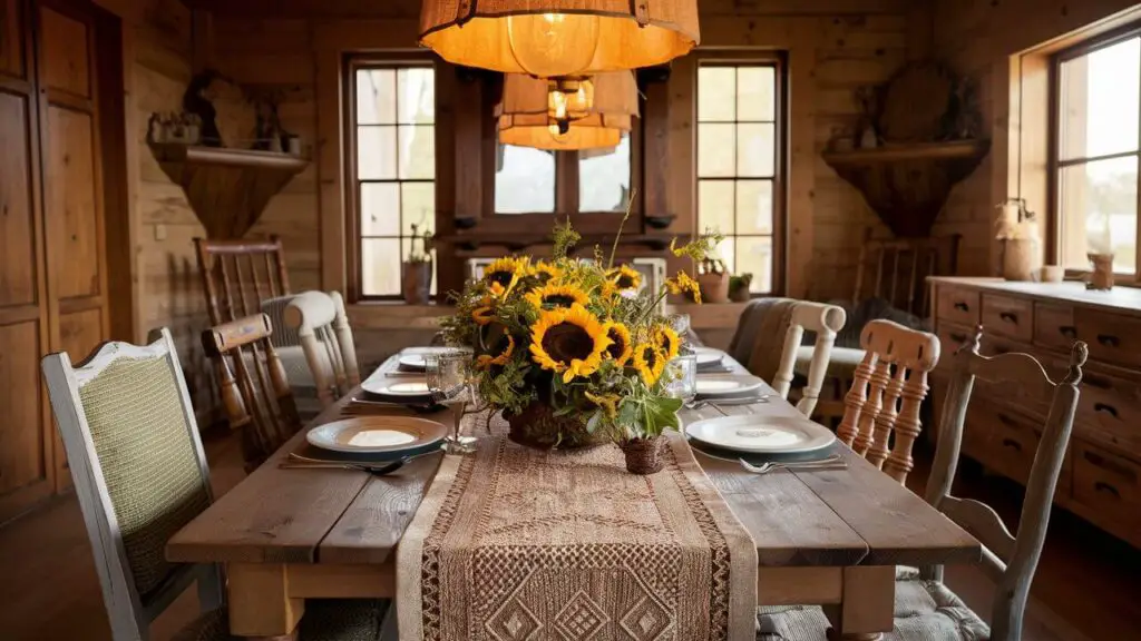 rustic dining room table ideas
