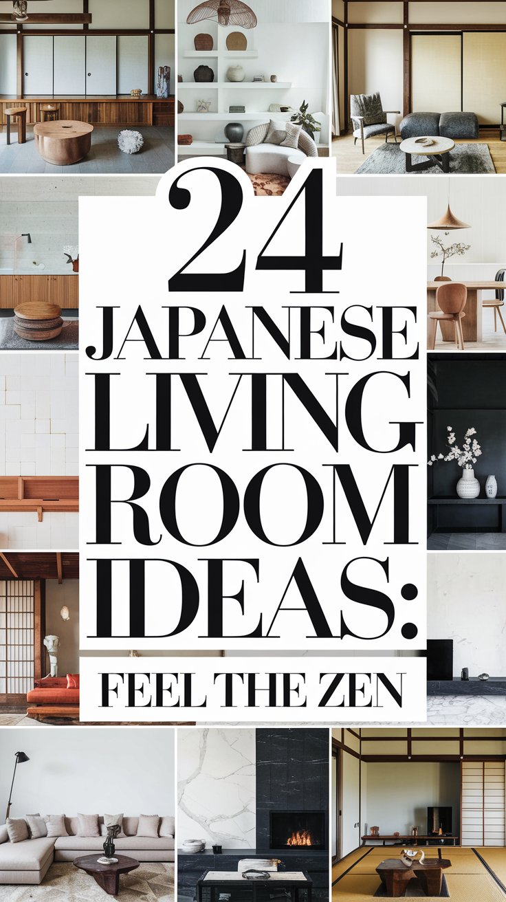 24 Japanese Style Living Room Ideas for a Minimalist Makeover