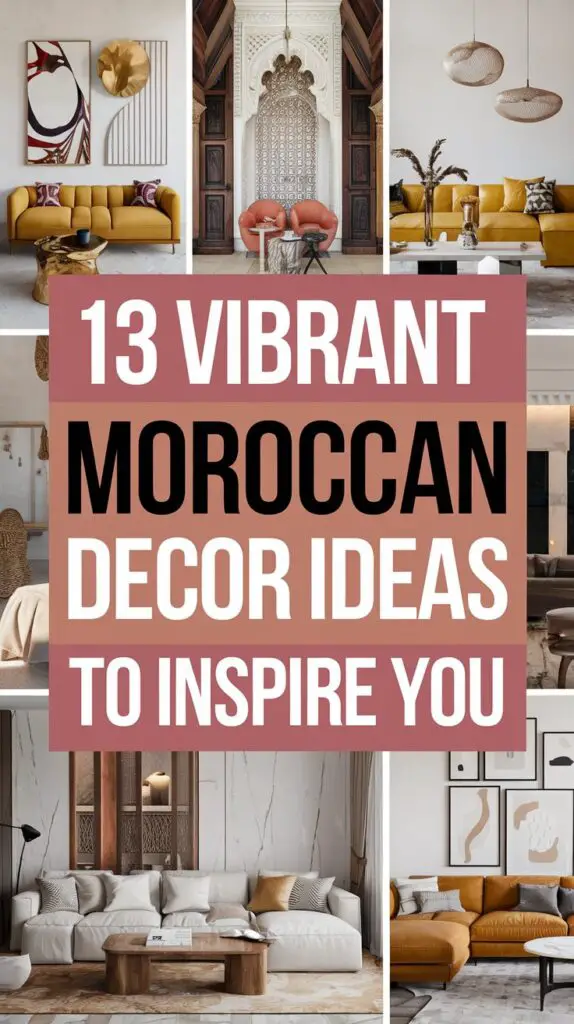 13 Stunning Moroccan Décor Pieces to Elevate Your Living Room 14 Moroccan Living Room Decor Ideas