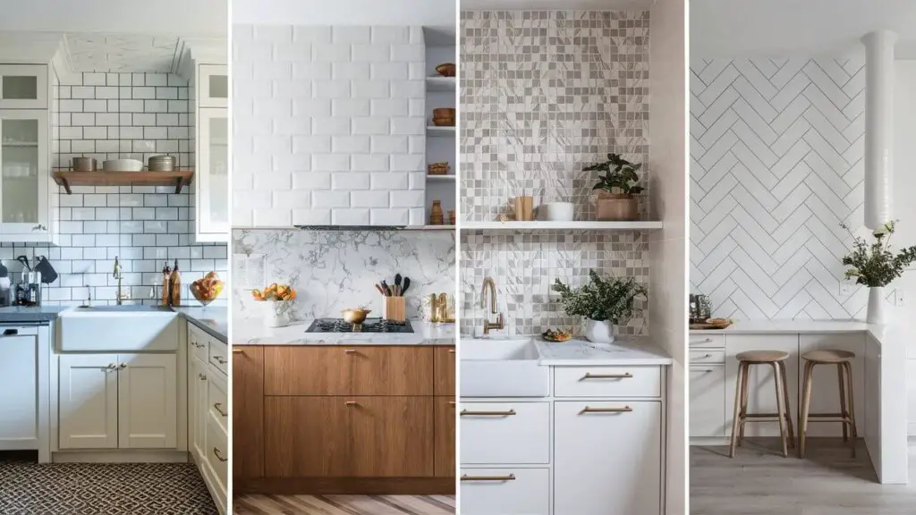 White Kitchen Backsplash Ideas