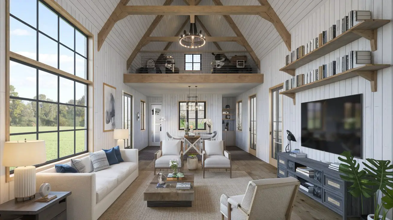 Barndominium Living Room Ideas