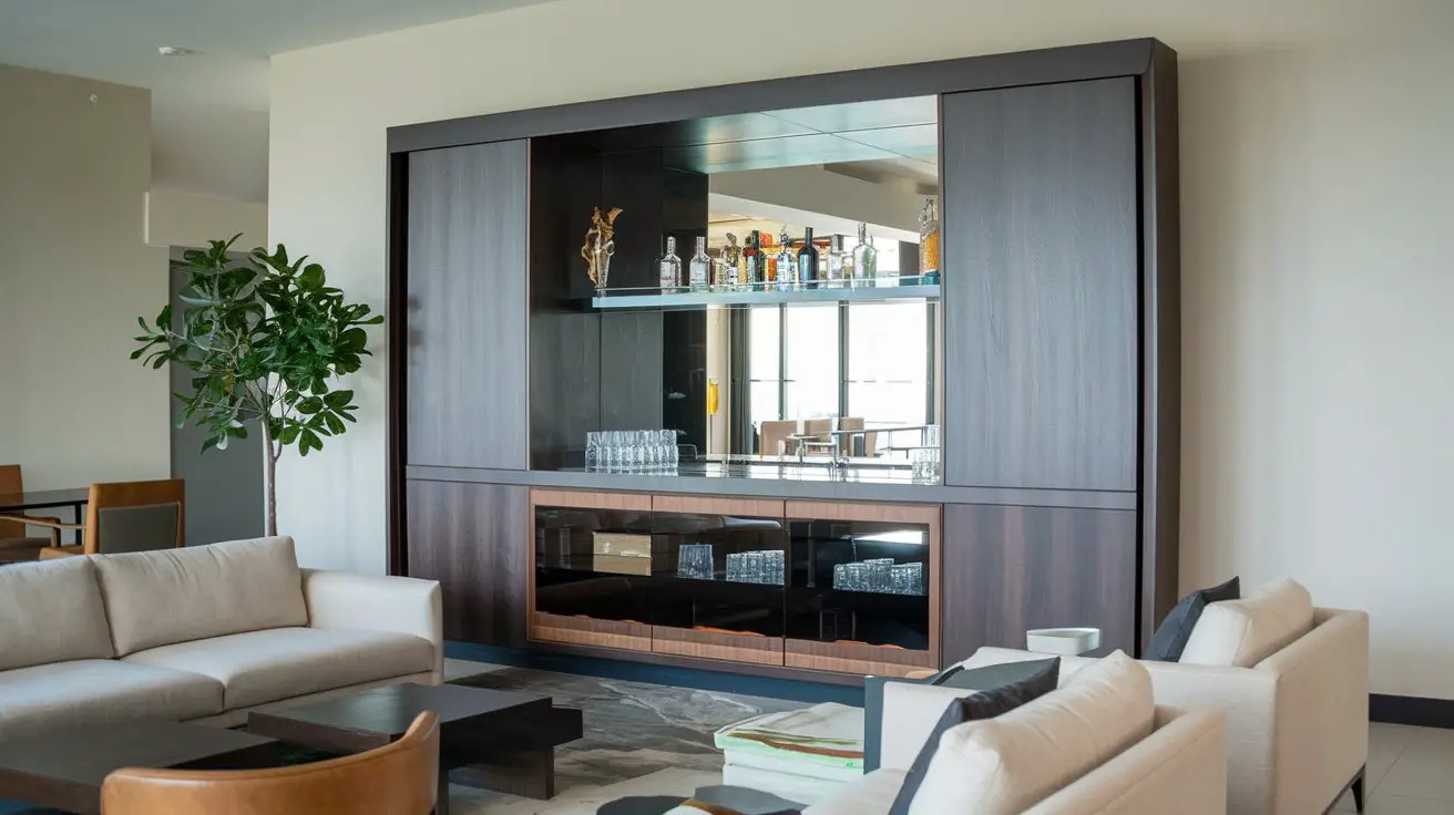 Living Room Modern Bar Cabinet Ideas