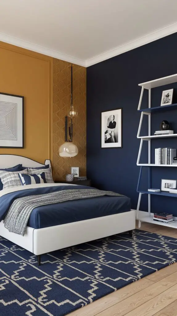 15 Retro Bedroom Décor Ideas to Transform Your Space 3 Bold Colors