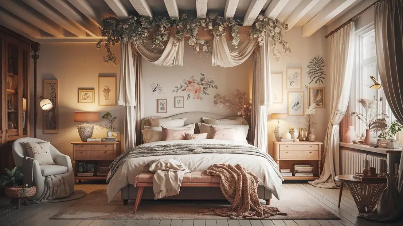 Cottage Core Bedroom Décor Ideas