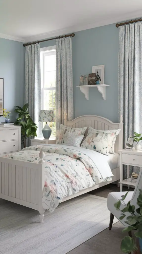 15 Cottage Core Bedroom Décor Ideas for a Cozy Retreat 1 Floral Bedding