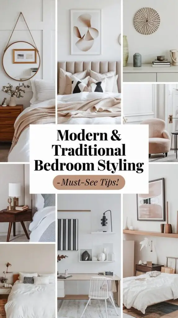 How to Blend Modern and Traditional Styles in a Bedroom