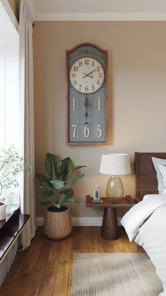 15 Retro Bedroom Décor Ideas to Transform Your Space 9 Retro Clocks
