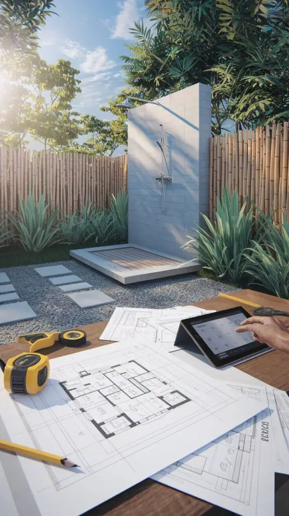 How to Create a Rustic Outdoor Shower with Natural Materials? Let’s Get Dirty (But in a Good Way) 2 Rustic Outdoor Shower