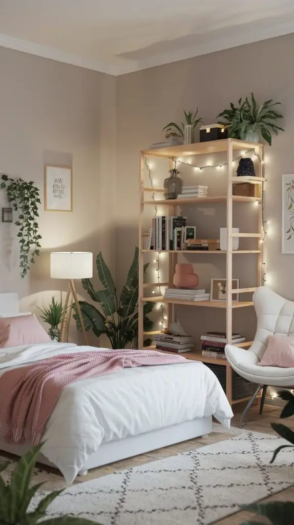 15 Cottage Core Bedroom Décor Ideas for a Cozy Retreat 5 Soft Lighting