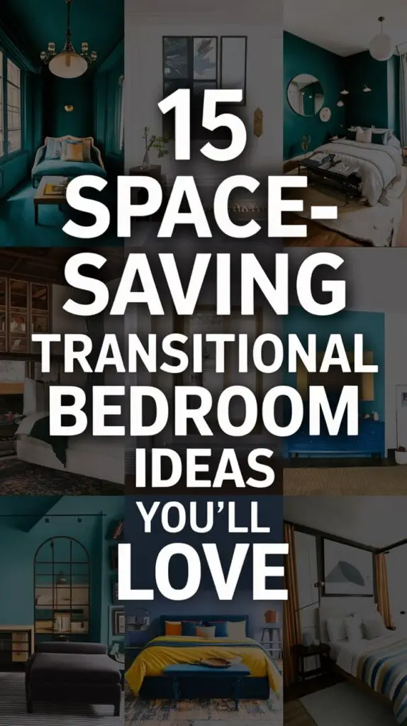 15 Transitional Bedroom Ideas for Small Spaces 16 Transitional Bedroom Ideas