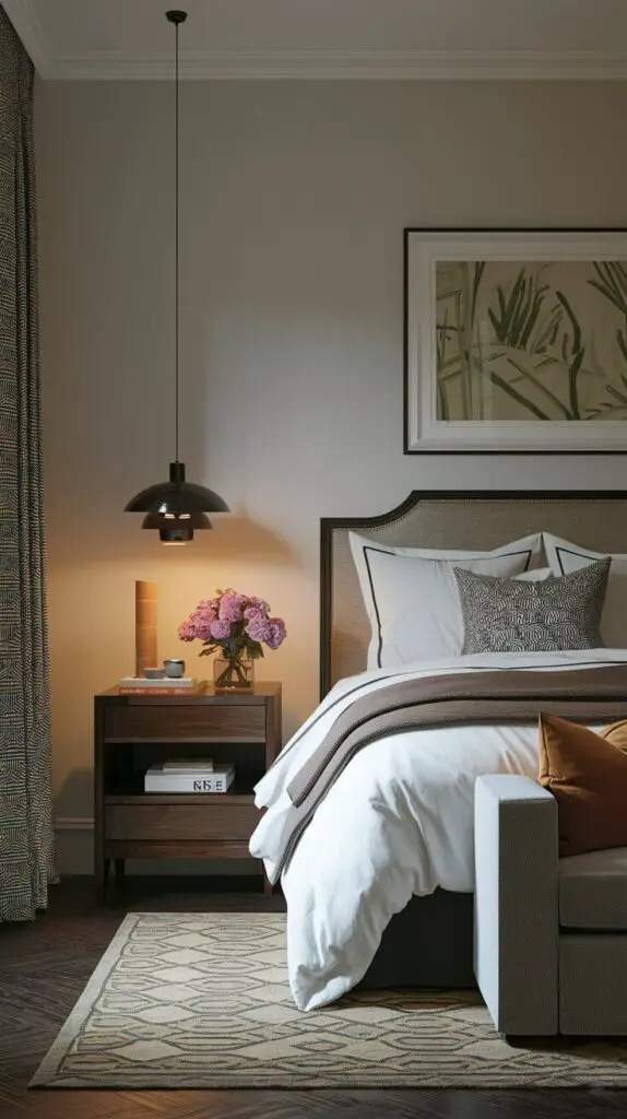 Transitional Bedroom accessories
