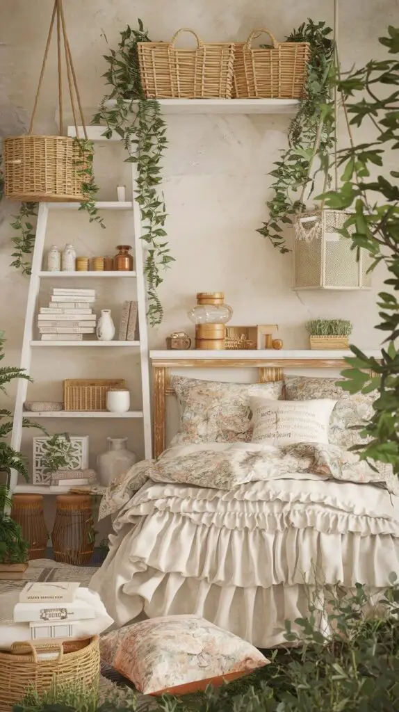 How to Create a Cottage Core Bedroom on a Budget: Thrifted Finds & DIY Projects 3 cottage bedroomShop Smart