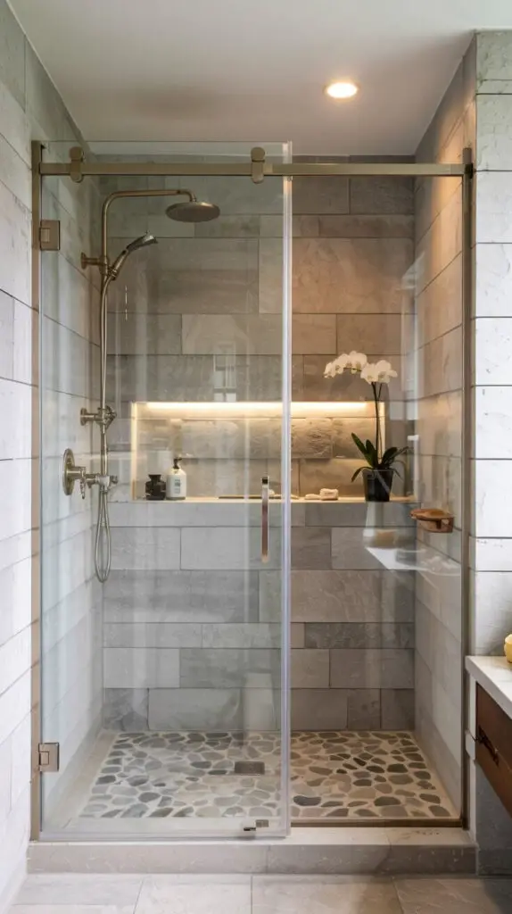 15 Stunning Glass Shower Doors Sliding Ideas for a Modern Bathroom 1 Frameless Glass Doors