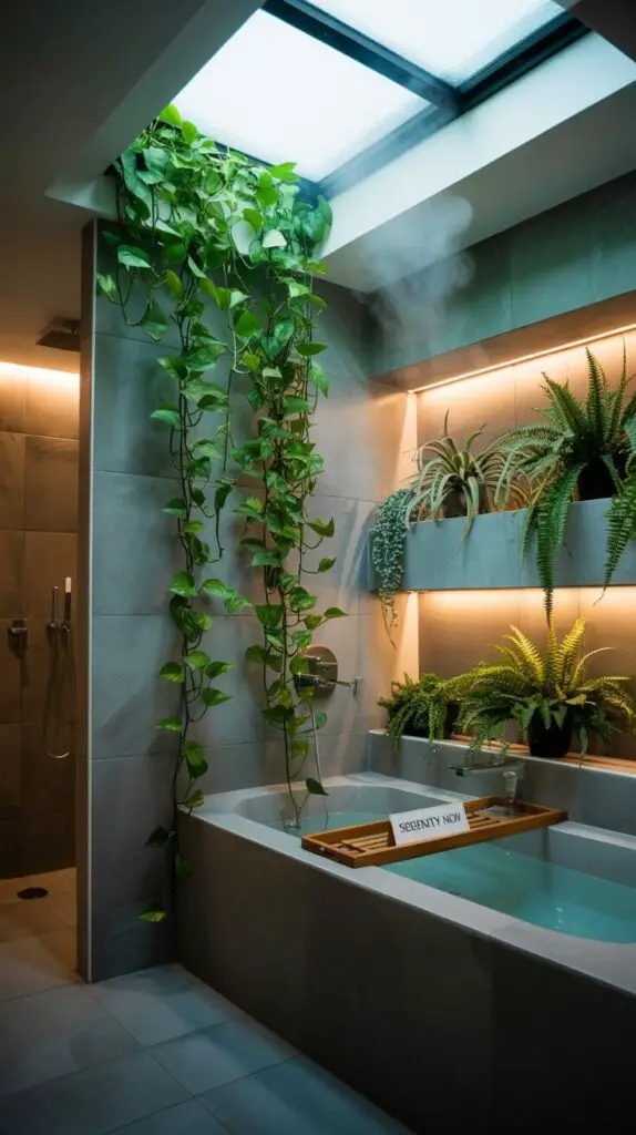 11 Bathroom Wet Room Ideas That'll Make You Want to Shower Twice a Day 11 Go Green—Literally (Plants Belong Here Too)