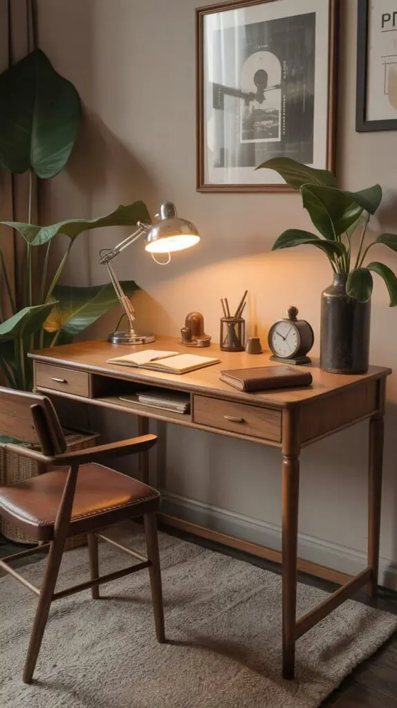 Vintage Writing Desk Ideas That’ll Make You Want to Write That Novel Already 7 Minimalist Vintage Desks
