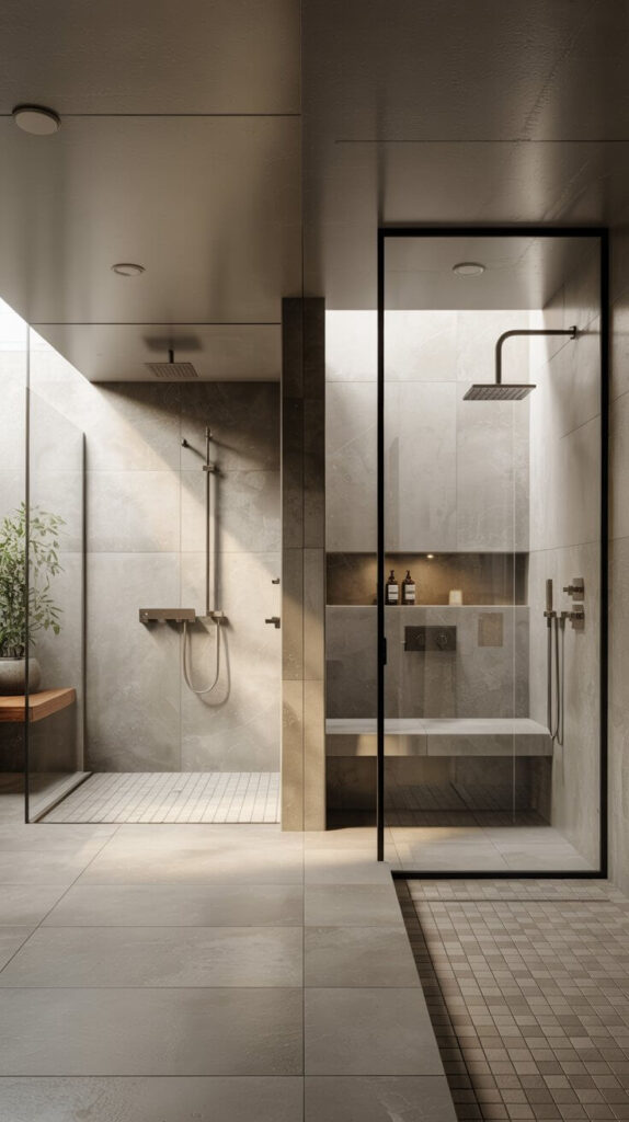 11 Bathroom Wet Room Ideas That'll Make You Want to Shower Twice a Day 3 Use a Glass Partition (or Don’t)