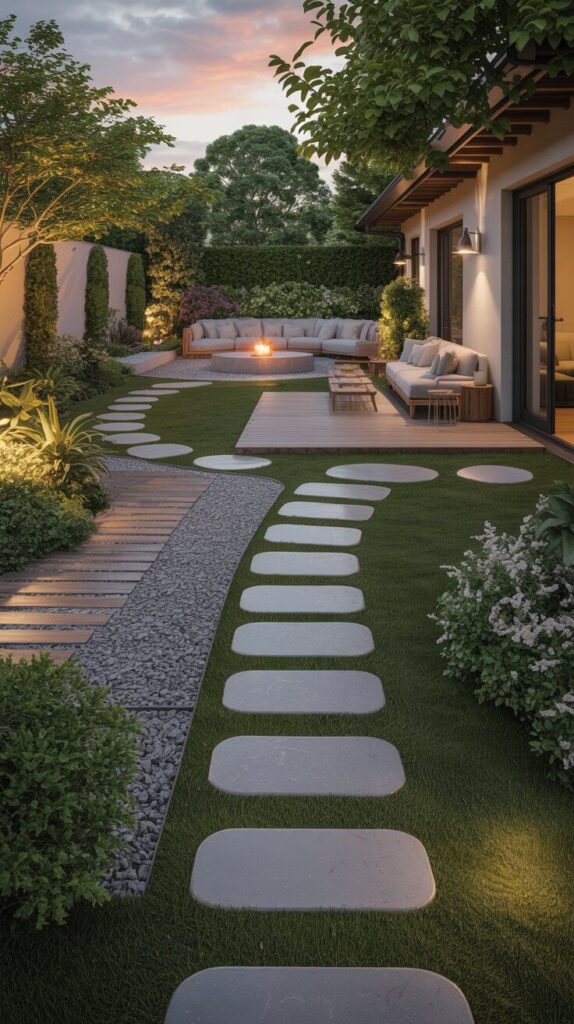 How to Design a Backyard Layout (Without Losing Your Mind or Your Weekend) 6 Add Pathways for Flow (Because Tripping Isn’t Cute)