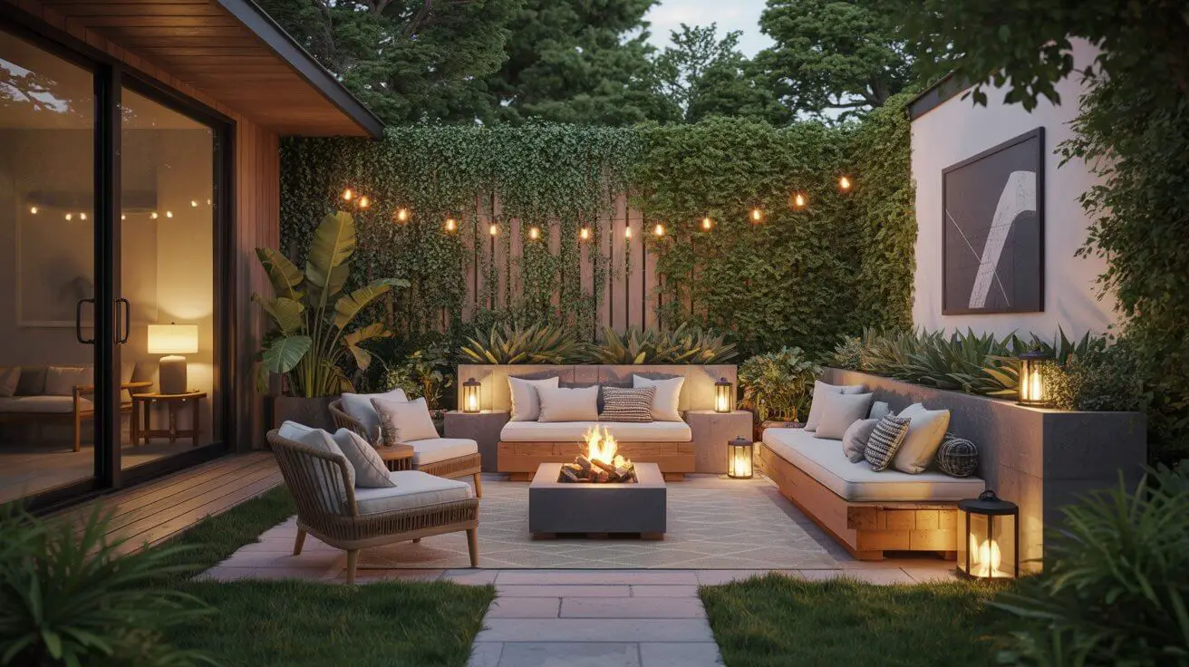 Backyard Seating Area Ideas