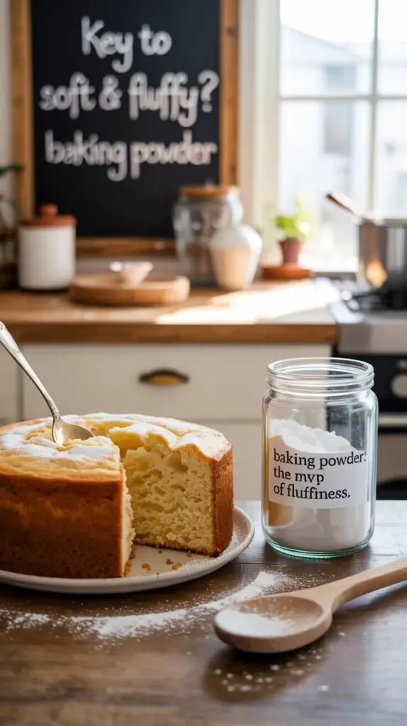 Which Ingredient Makes Cake Soft and Fluffy? Let’s Break It Down (With a Side of Sass and Science) 1 Baking Powder The MVP of Fluffiness