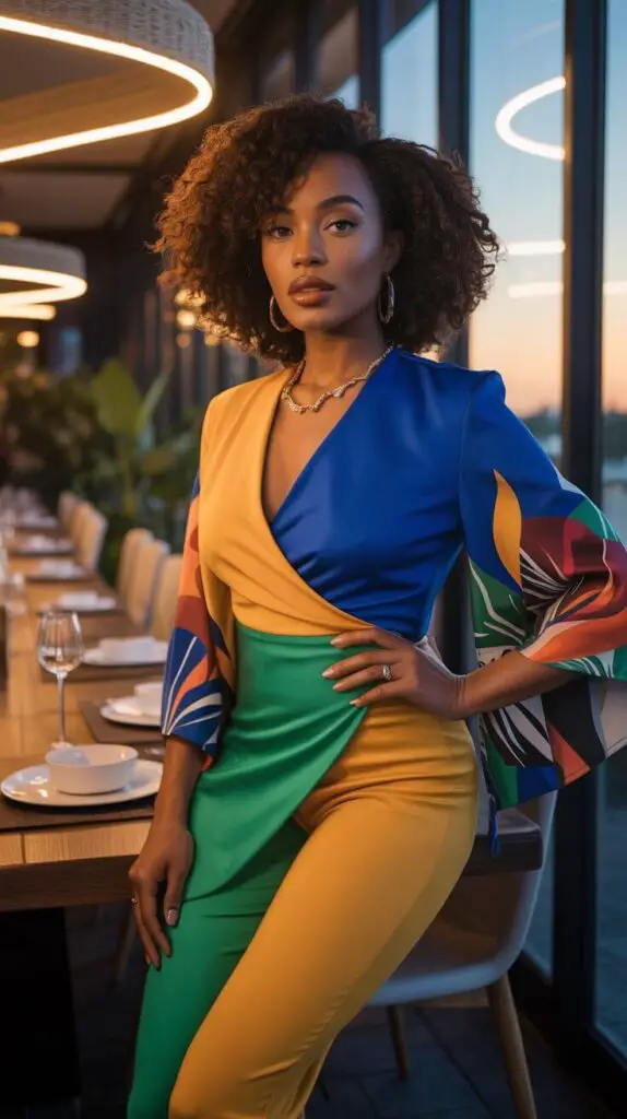 Dinner Outfits for Black Women: Slay Every Night Out Like the Queen You Are 3 Bold Colors Yes, Please!