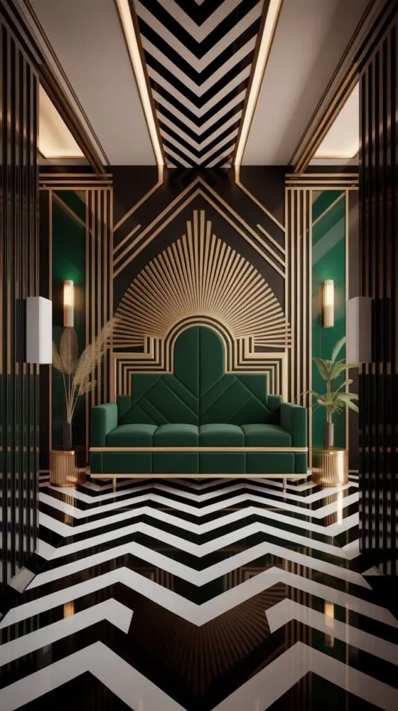 What Are the Principles of Art Deco Interior Design? Let’s Get Glam, Baby 1 Bold Geometry Is the Backbone
