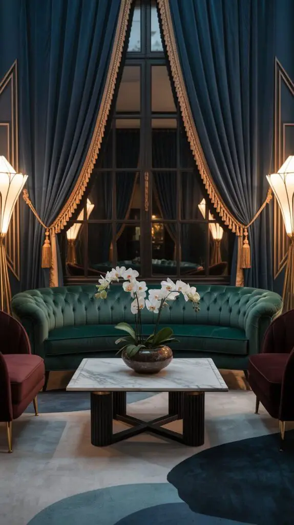 Channel the Drama With Moody Jewel Tones