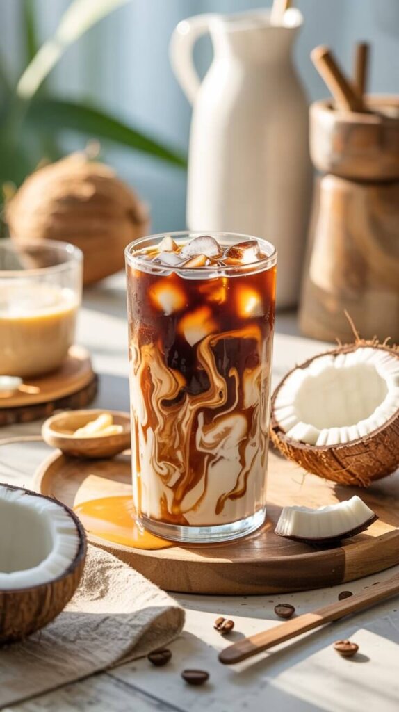 Coffee Recipes at Home: Your Barista Dreams, Unlocked ☕ 9 Coconut Iced Coffee