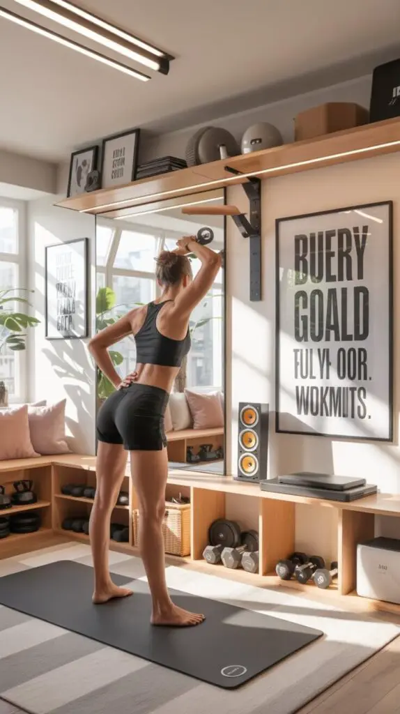 Home Gym Setup Ideas: A No-BS Guide to Building Your Fitness Haven at Home 4 Create a Vibe That Makes You Want to Work Out