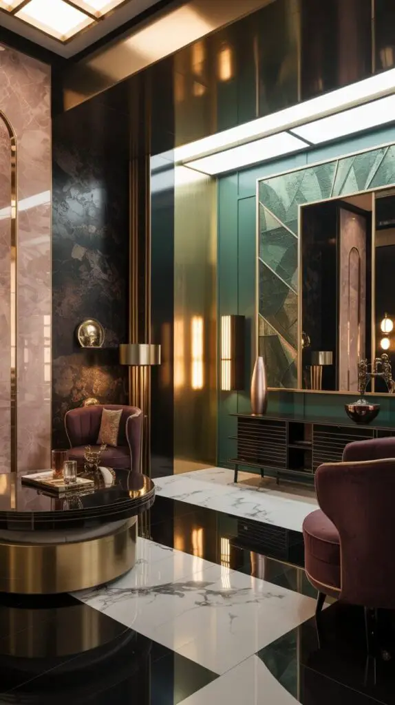 What Are the Principles of Art Deco Interior Design? Let’s Get Glam, Baby 3 Dramatic Color Combos