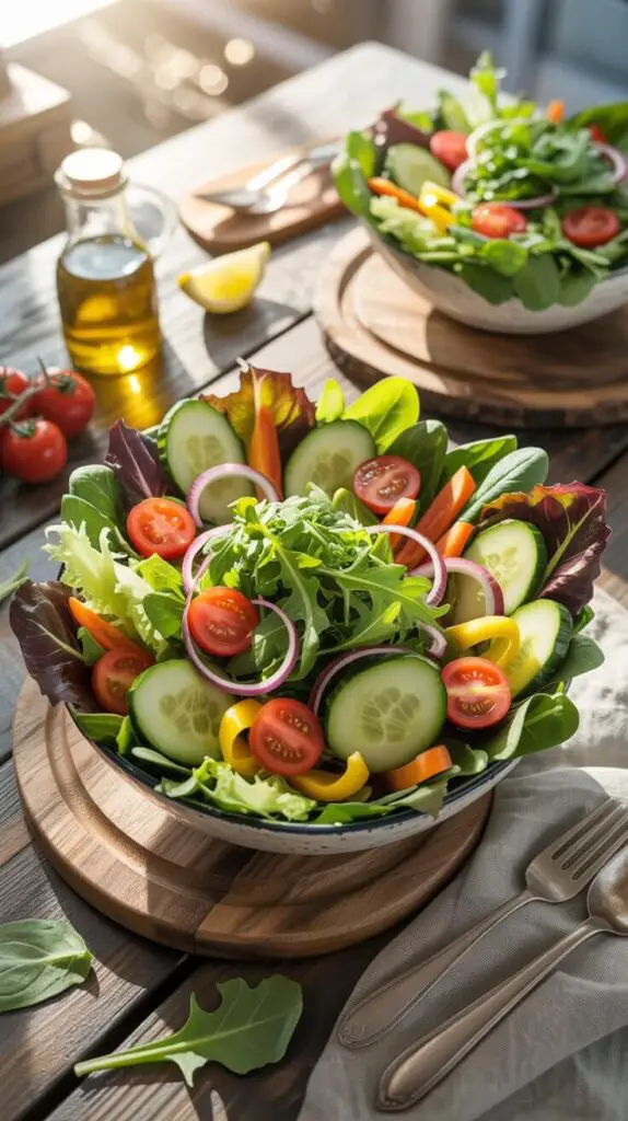 What Are the 5 Basic Salad Types? (And Why You Need All of Them in Your Life) 1 Green Salads The OG of All Salads