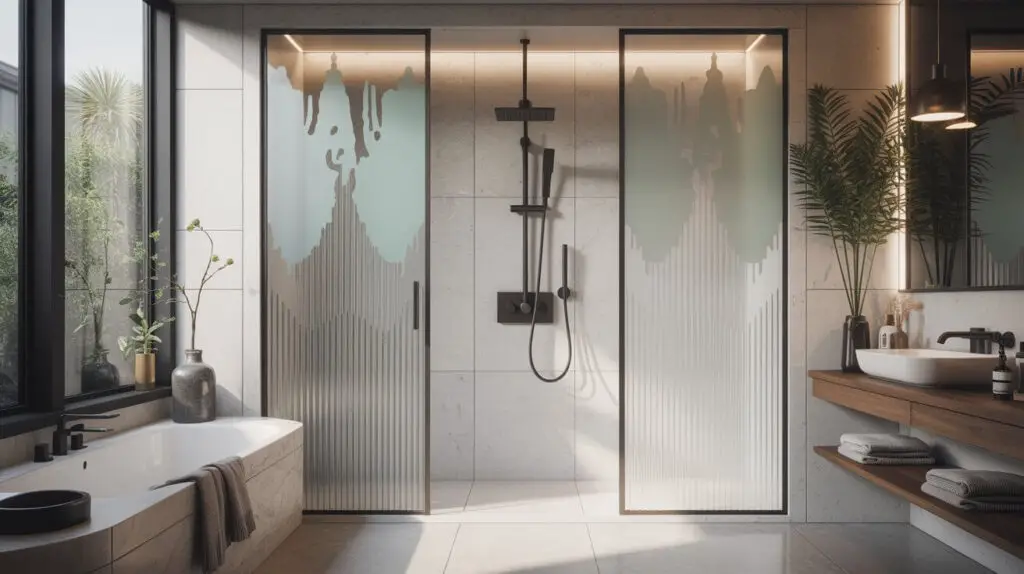 Is Frosted Shower Glass Hard to Clean