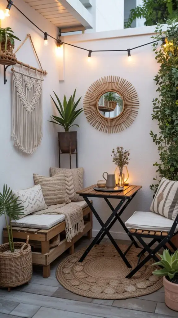 Boho Porch Outdoor Decor Ideas: Your Go-To Guide for a Laid-Back, Stylish Vibe 8 Maximize Small Spaces (Yes, Even Your Tiny Porch Can Slay)