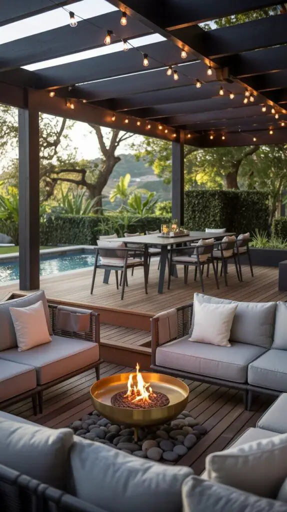 Backyard Seating Area Ideas That’ll Make You Want to Ditch the Couch 8 Multi-Level Deck Seating Big Backyard Energy