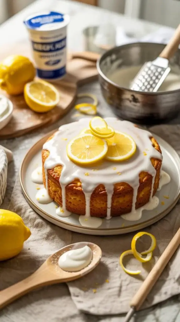 One-Bowl Lemon Cake (Because Dishes Suck)