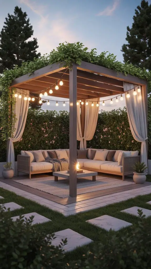 Backyard Seating Area Ideas That’ll Make You Want to Ditch the Couch 5 Pergola Paradise Shade, Style, and All the Feels