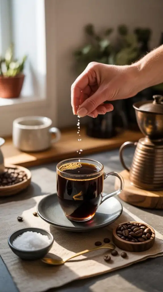 What Can I Mix With Coffee to Make It Taste Better? (Spoiler: A Lot More Than Sugar) 7 Salt – The Secret Bitterness Buster