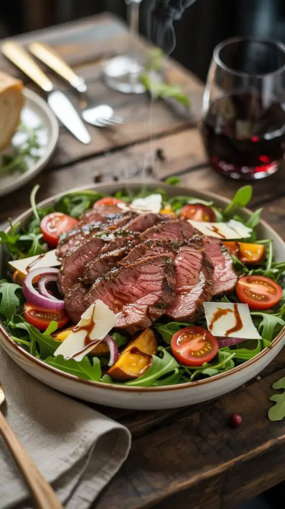 Steak and Arugula Salad For When You Want to Feel Fancy (But Still Hungry)