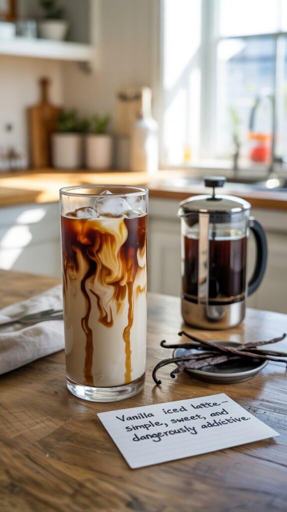 Coffee Recipes at Home: Your Barista Dreams, Unlocked ☕ 7 Vanilla Iced Latte