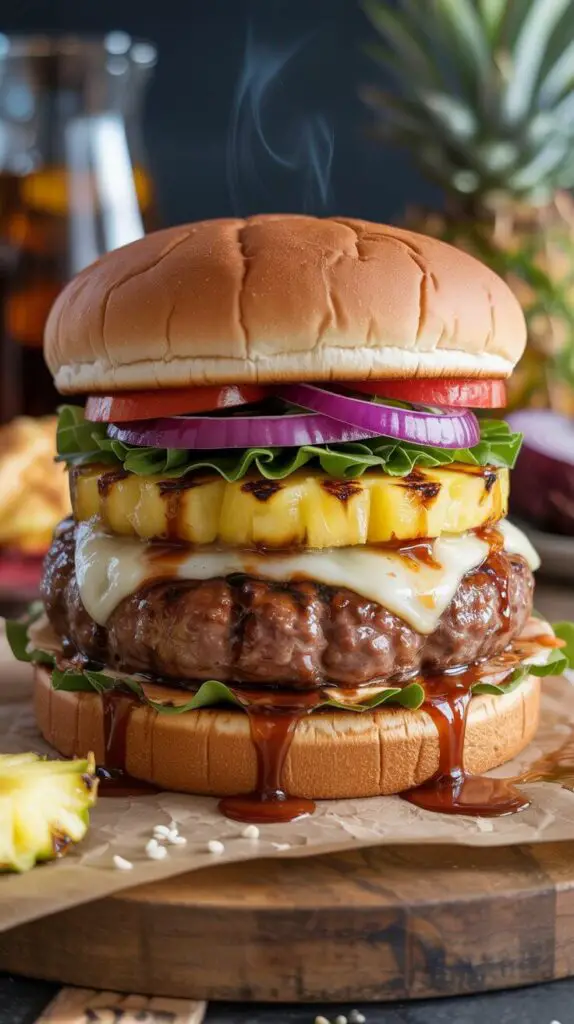 Home Made Burgers Recipe Ideas: Juicy Wins for Lazy Chefs and Food Nerds Alike 7 🍍 Sweet & Savory Hawaiian Burger