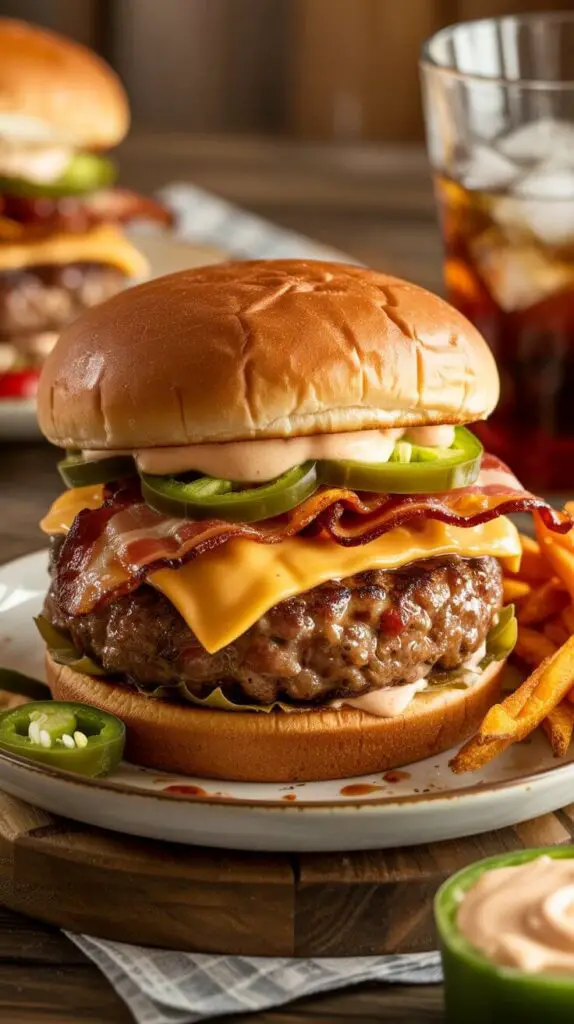 Home Made Burgers Recipe Ideas: Juicy Wins for Lazy Chefs and Food Nerds Alike 3 🔥 Spicy Jalapeño Bacon Burger