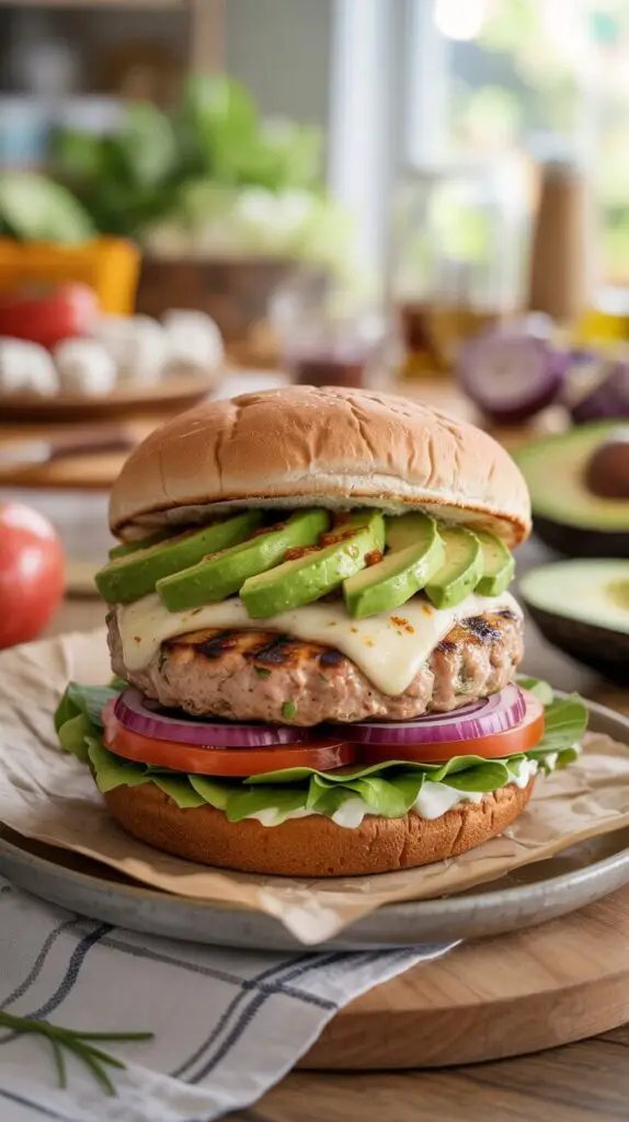 Home Made Burgers Recipe Ideas: Juicy Wins for Lazy Chefs and Food Nerds Alike 6 🥑 California Dreamin’ Avocado & Turkey Burger