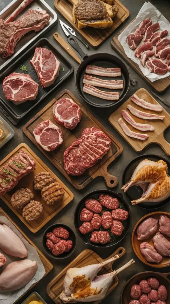 What Foods Are Zero Carb? (Spoiler: It’s More Than Just Eggs & Air) 2 🥩 Animal Proteins (aka Your Best Friends on Zero-Carb Days)