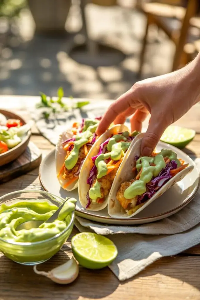 Easy Fish Tacos Recipes: Your No-Fuss Guide to Taco Greatness 🌮🐟 12 Avocado Sauce